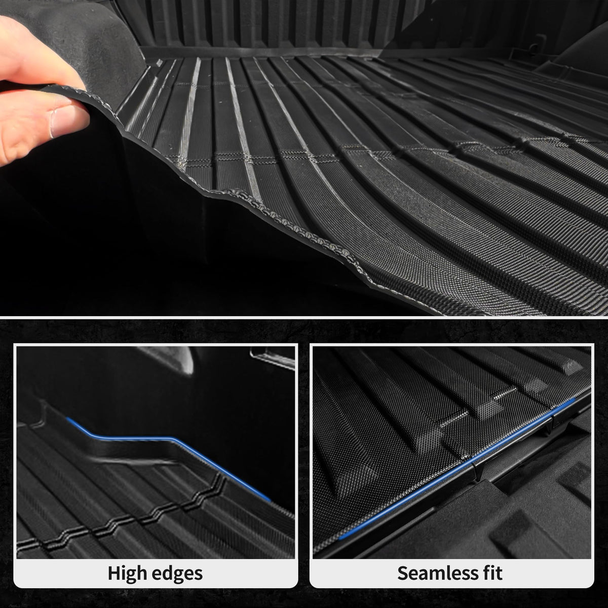Truck Bed Mat Fit for 2024 (2024-2026 Tacoma Bed Mat 5 ft)