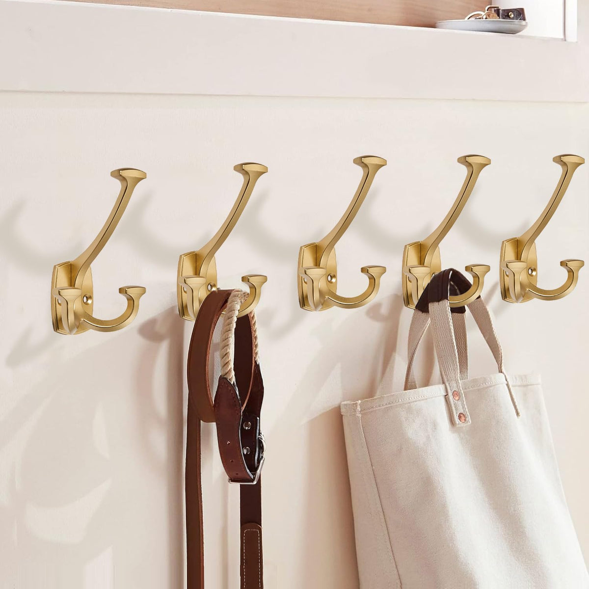 Large Wall Double (Brushed Gold)