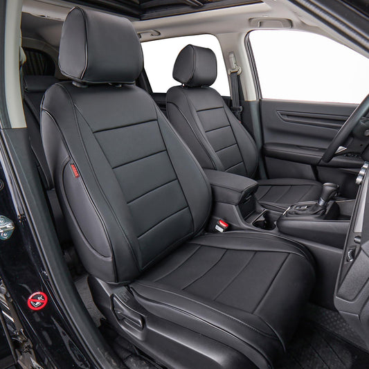 Custom Seat Covers for KIA Sportage Hybrid & Plug (Black / 2023-2027 Hybrid/Plug-In Hybrid(No Hybrid LX ))