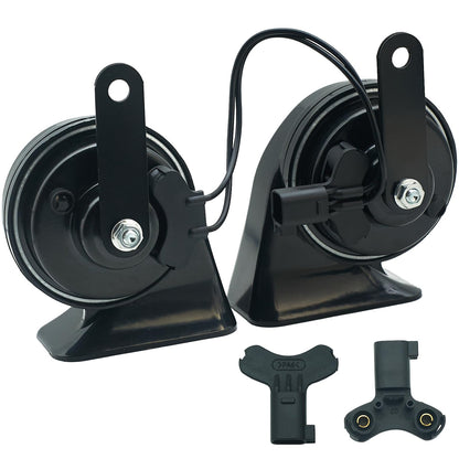 126dB Dual Tone Car Horn Kit with 2 Connector Types