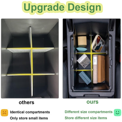 3PCS Center Console Organizer Set for 2023 (2023-2027 CRV (3pcs)-Armrest Divider)