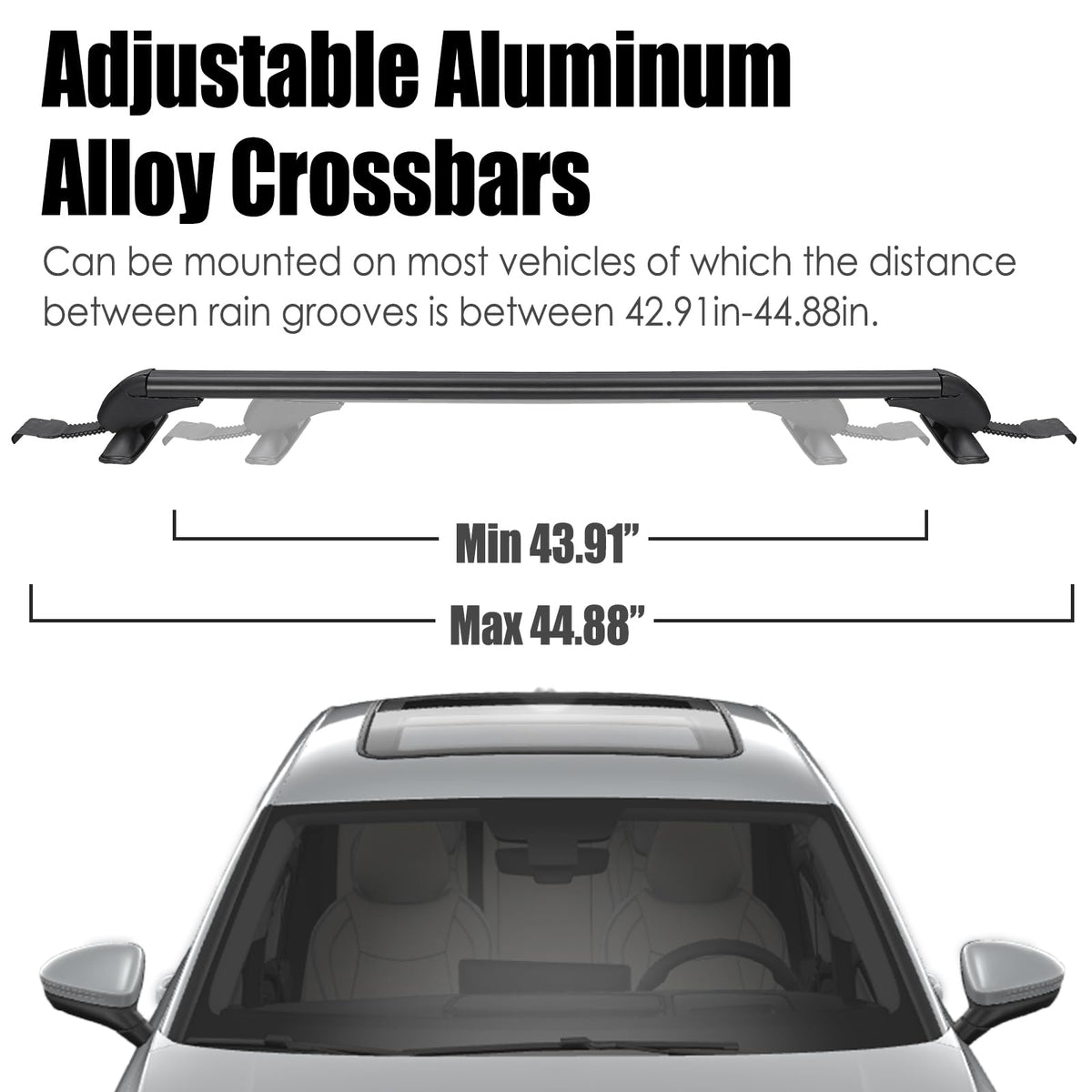 Universal Car Roof Rack (43in Universal)