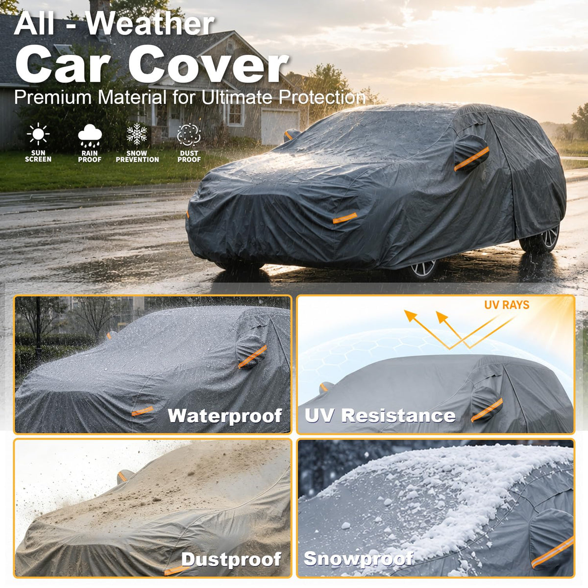 Premium Car Cover Custom Fit MINI Cooper 4 Door (19 Mini / 19.02 Mini Cooper 4door)