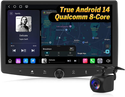 6GB+64GB Double Din Car Stereo 10.1" Headunit with Carplay (10.1 Inch 6GB+64GB)