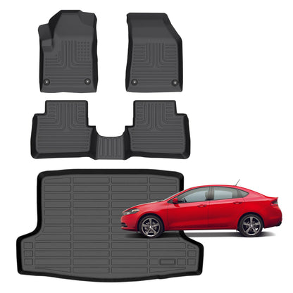 for Dodge Dart Floor Mats 2013 2014 2015 2016