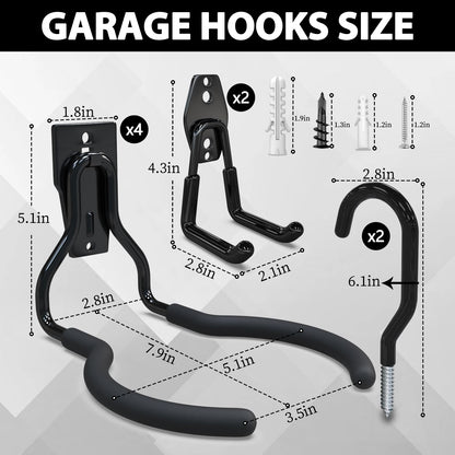 4 Pack Weed Eater Hanger (Black / 4 Pack Weed Eater Hanger - 2SU)