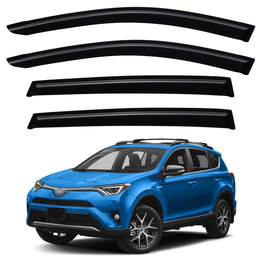 Window Visors Rain Guards for 2013 (2013-2018 Toyota RAV4)