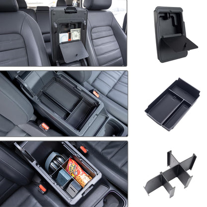 3PCS Center Console Organizer Set for 2023 (2023-2027 CRV (3pcs)-Armrest Divider)