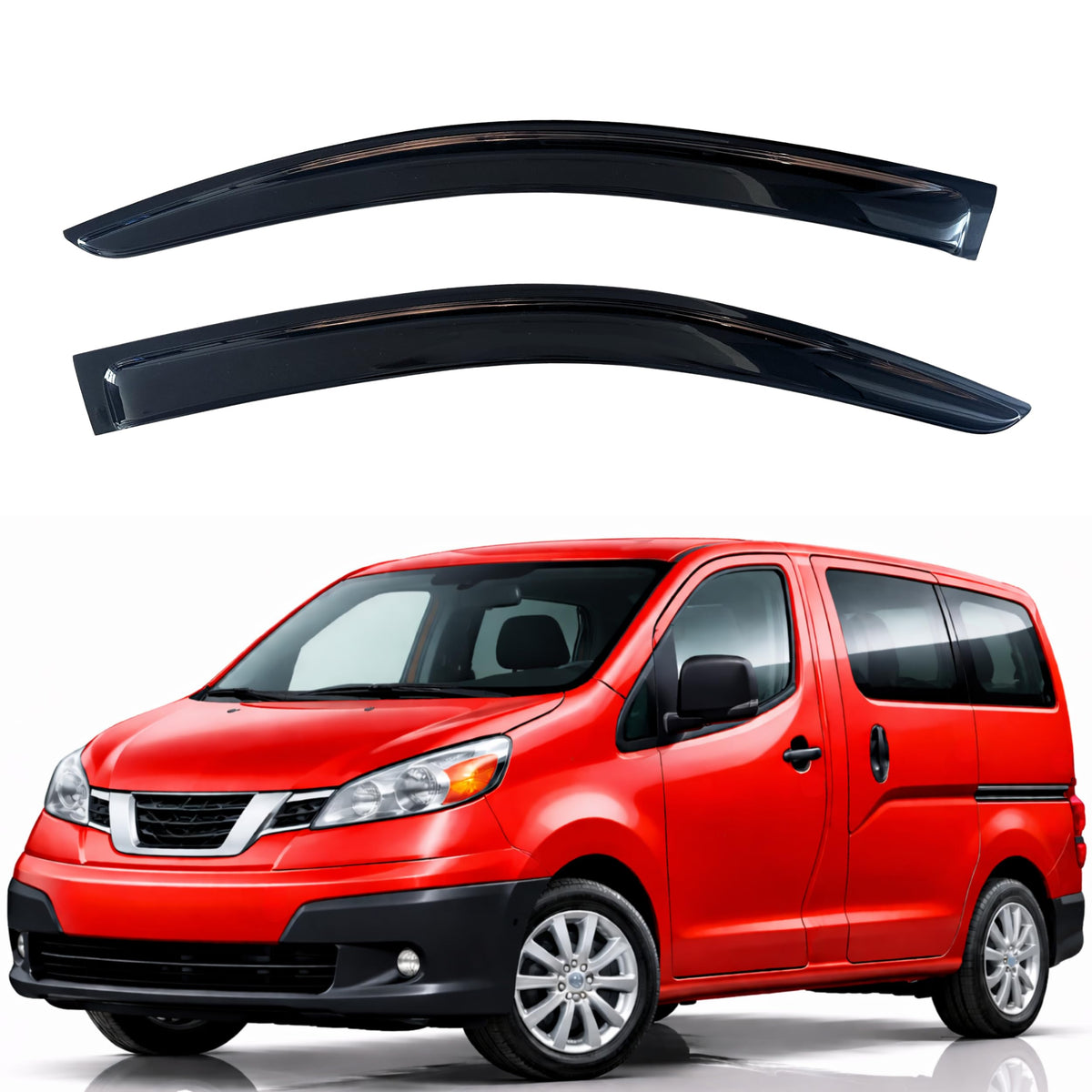 Rain Guards Window Visors for 2014 (2014-2021 NV200)