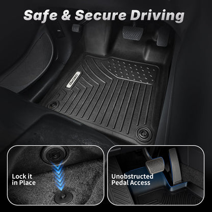 Floor Mats & Cargo Mat Fit for 2025 2026 Toyota Camry (2025-2026 Camry Mats Set)