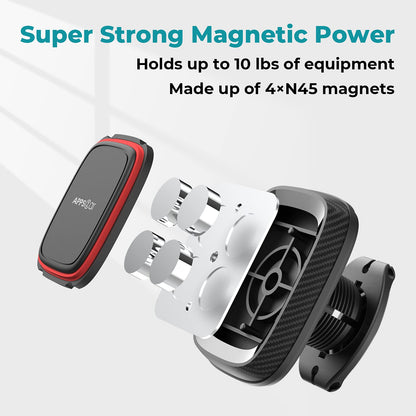 Magnetic Phone Holder for Car (Black)