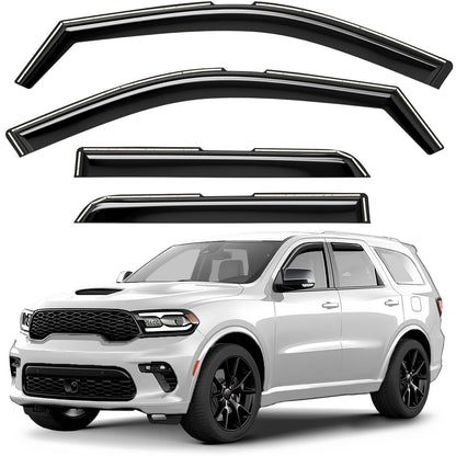 Window Deflectors Smoke Tinted in (For Durango 11-27)