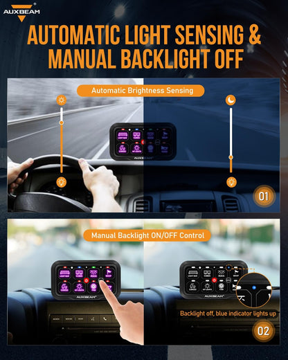 8 Gang Switch Panel RC (8 Gang Remote Panel)
