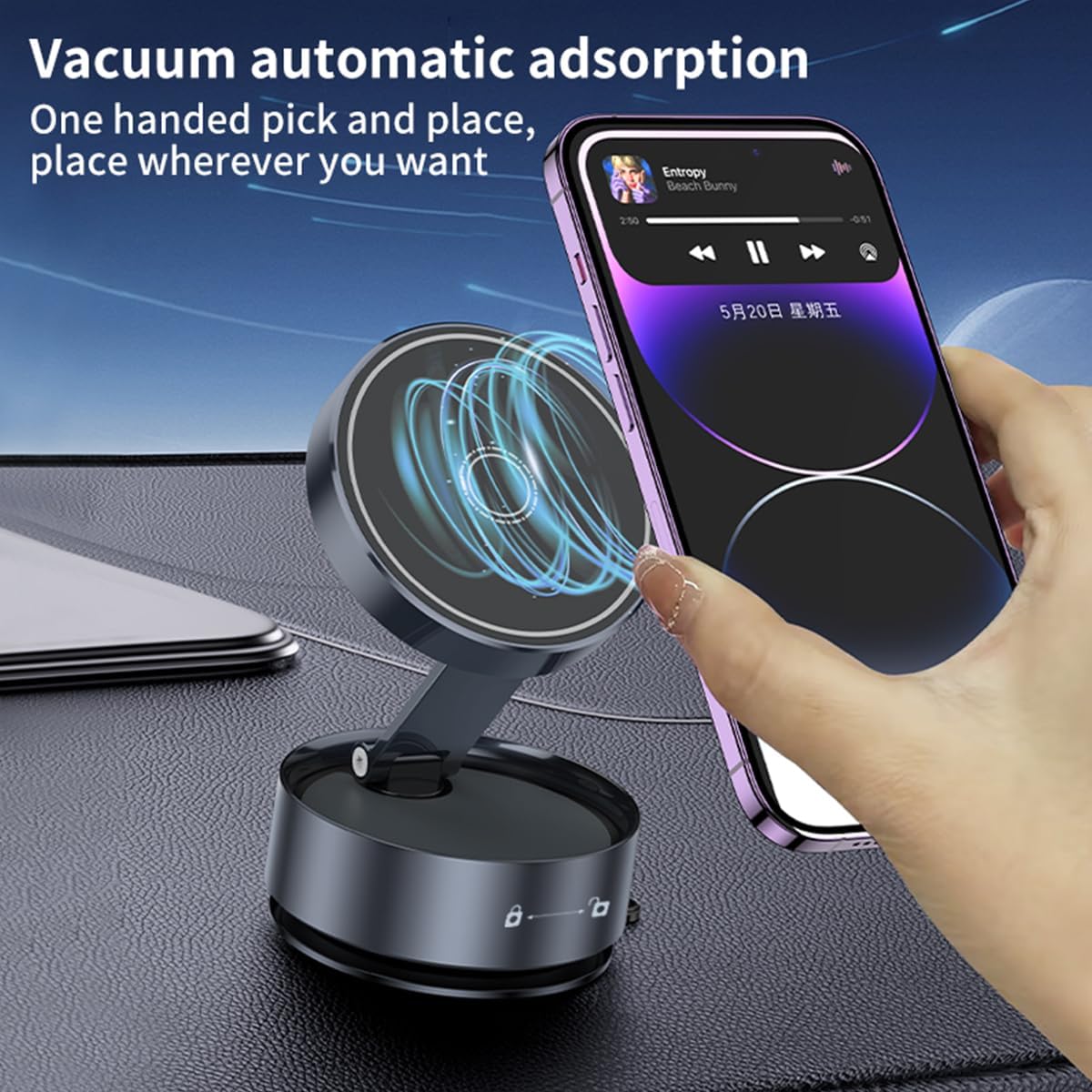 Magnetic Car Phone Holder