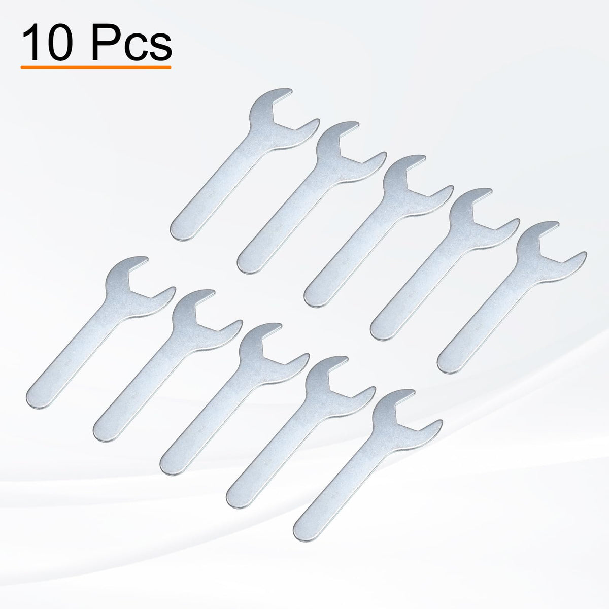 10pcs 24x120x2.3mm Small Single Open End Wrench Metric Wrenches (24x120x2.3mm)