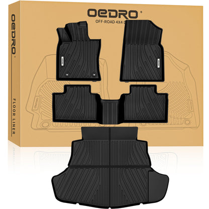 Floor Mats & Cargo Mat Fit for 2025 2026 Toyota Camry (2025-2026 Camry Mats Set)