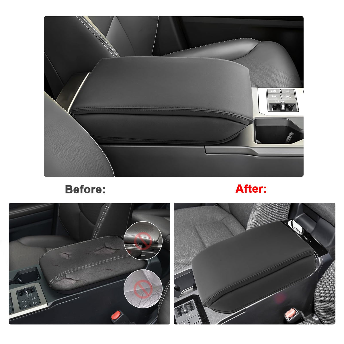 for 2024 2025 2026 Land Cruiser Armrest Cover for Toyota Land Cruiser 2025 2026 Center Console Cover 2024 2025 2026 Land Cruiser Center Console Cover for 2025 2026 Land Cruiser