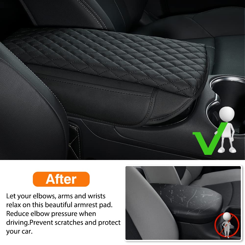 Center Console Cover for Toyota Venza 2021 2022 2023 2024 Accessories Armrest Cover Anti (6)Toyota Venza 2021-2024)