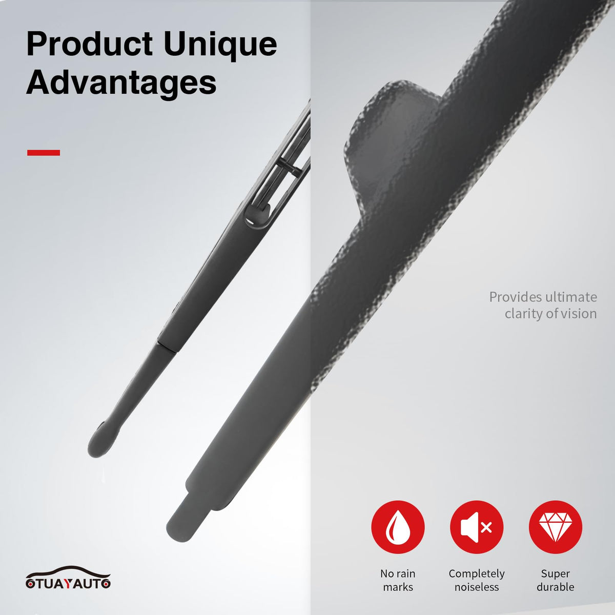 Rear Wiper Arm Blade Kit for Chevrolet Trailblazer 2007 (20"+14")