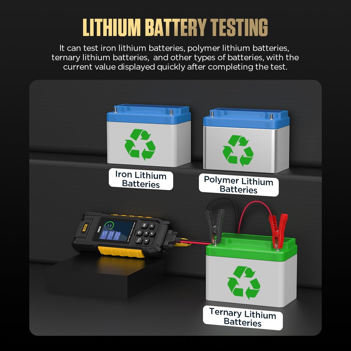 Car Battery Tester 12V 24V