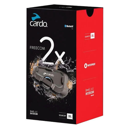 FREECOM 2X Motorcycle Helmet Bluetooth Headset (Freecom 2X / 1 Pack)
