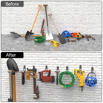 Heavy Duty Garage Hooks (20 / Gray)