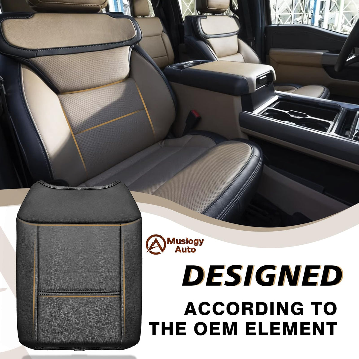 Armrest Cover for Ford F250 F350 F450 2023