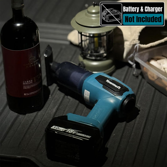 3 in 1 Handheld Car Vacuum Compatible with Makita 18V Battery with 21000pa Strong Suction (Blue)