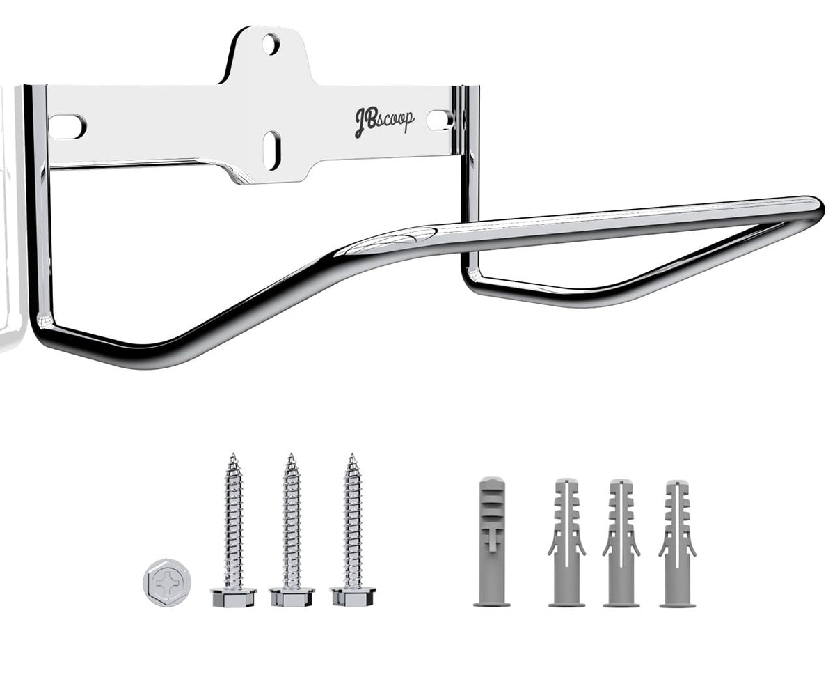 2 Ladder Hooks Wall Mount for Ladder Storage Strollers and Folding Chair
