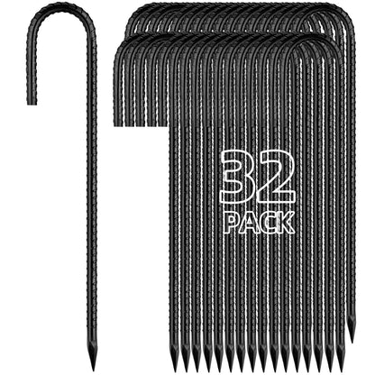 12 Inch Rebar Stakes J Hook Ground Stakes 32