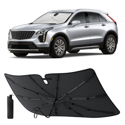Umbrella Foldable Windshield Sun Shade Fit for 2019 (For Cadillac XT4 2019-2023)
