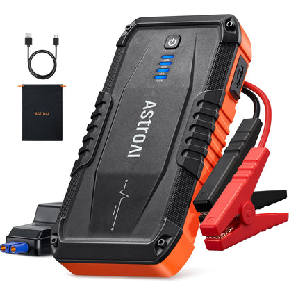 S8 Car Battery Jump Starter 3000A (3000A Orange)