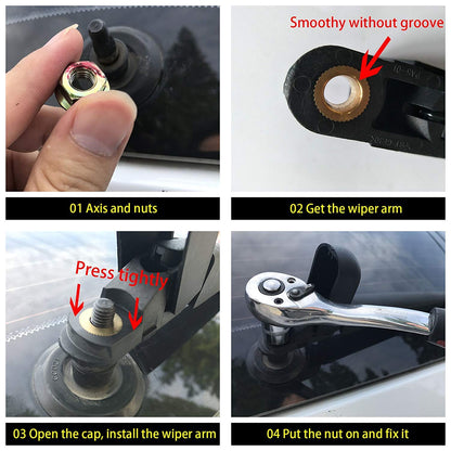 Rear Wiper Arm Blade Kit for Chevrolet Trailblazer 2007 (20"+14")