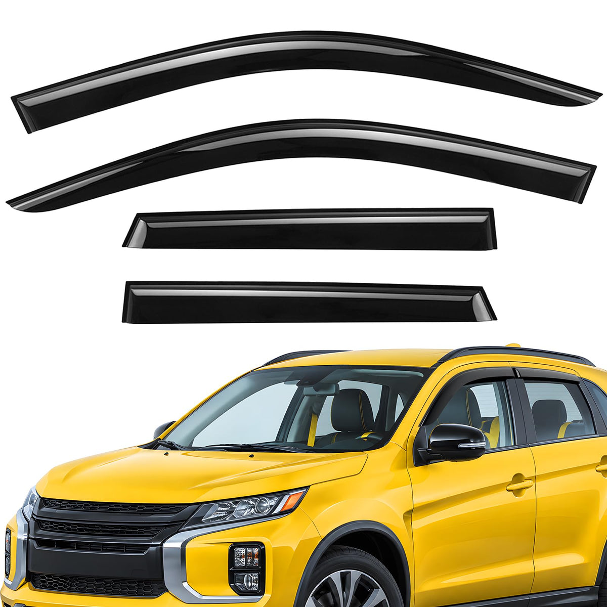 Extra Durable Window Deflectors Tape (For Mitsubishi Outlander Sport 11-27)