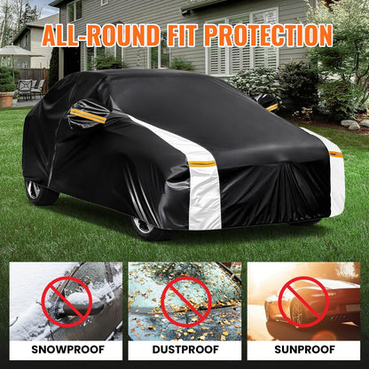 Multi Layer Custom Fit Car Cover for Tesla Model X (Custom fit Tesla Model X / Sedan car cover)