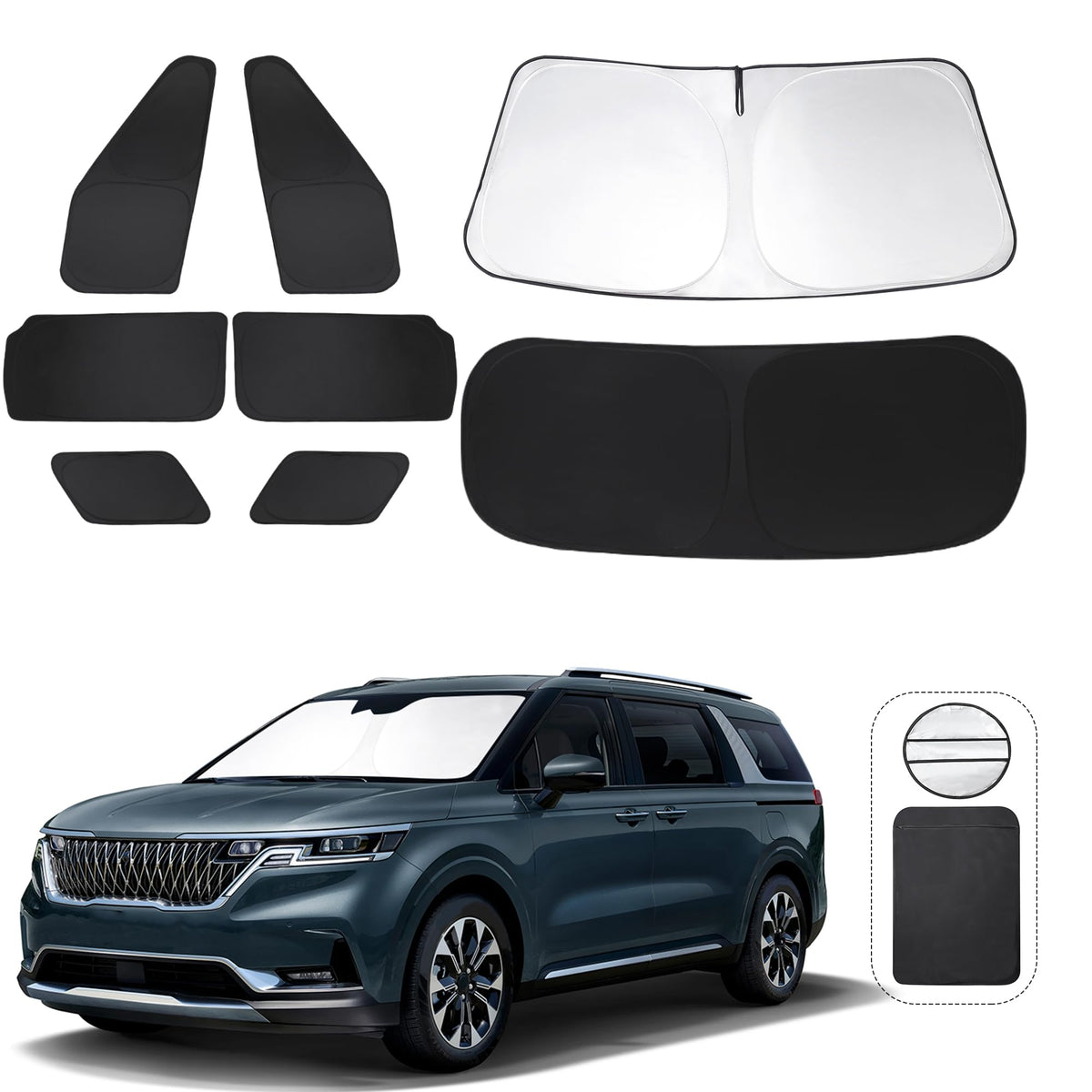 Window Shades for Kia Carnival 2022