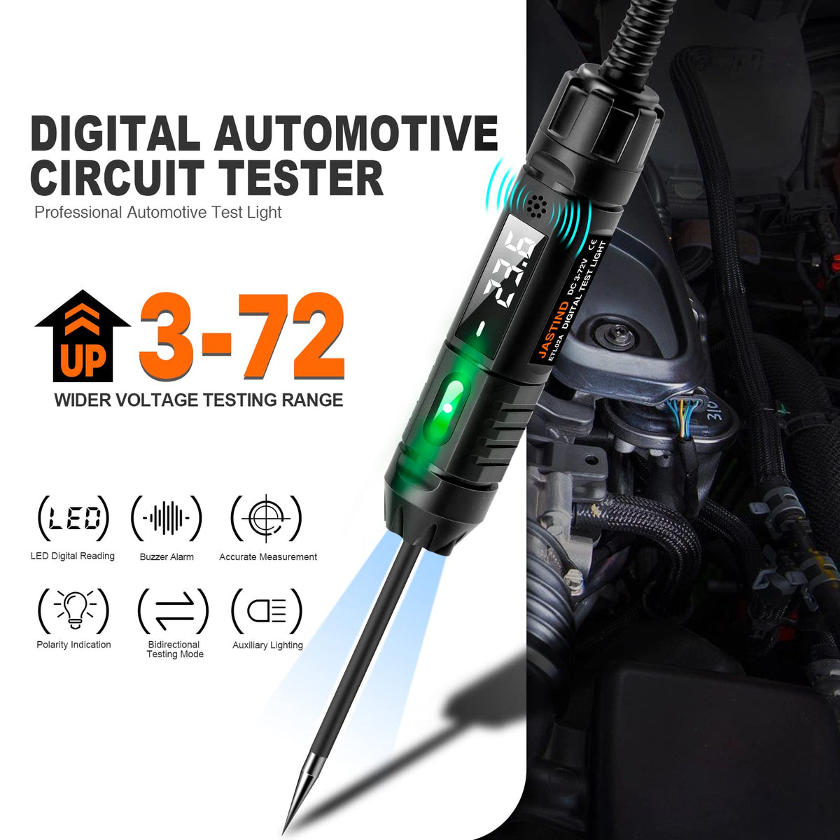 3 72V DC Automotive Test light