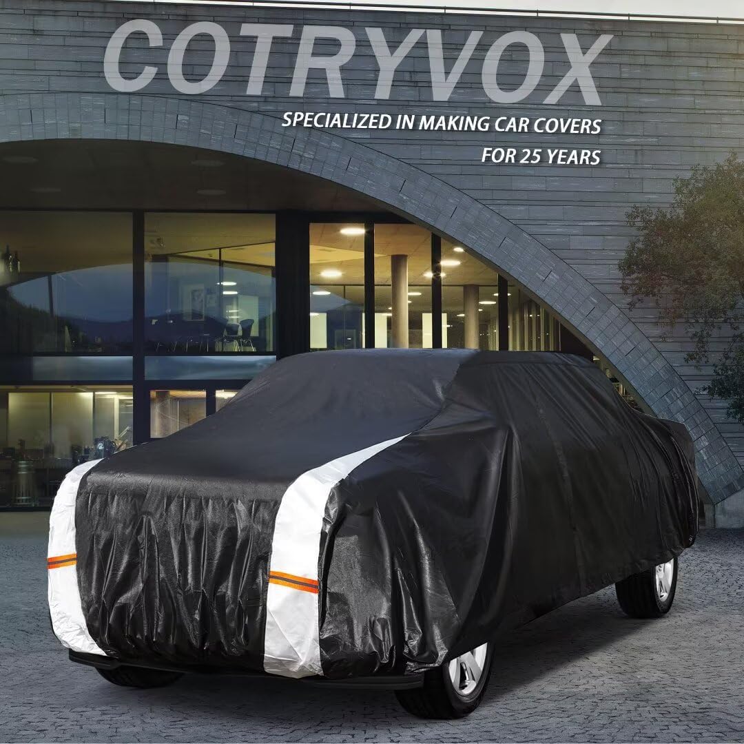 Hyundai Santa Cruz Truck Cover Custom Fit 2021 (Black Truck Cover / B.Fit Hyundai Santa Cruz Crew Cab SB)