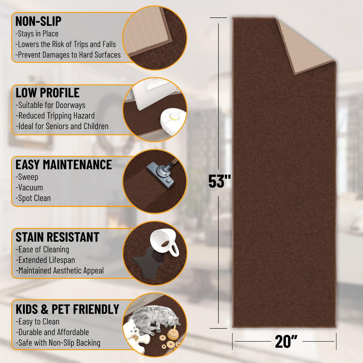 2x5 Kitchen Rug Runner (1'8" x 4'5" (Rug))