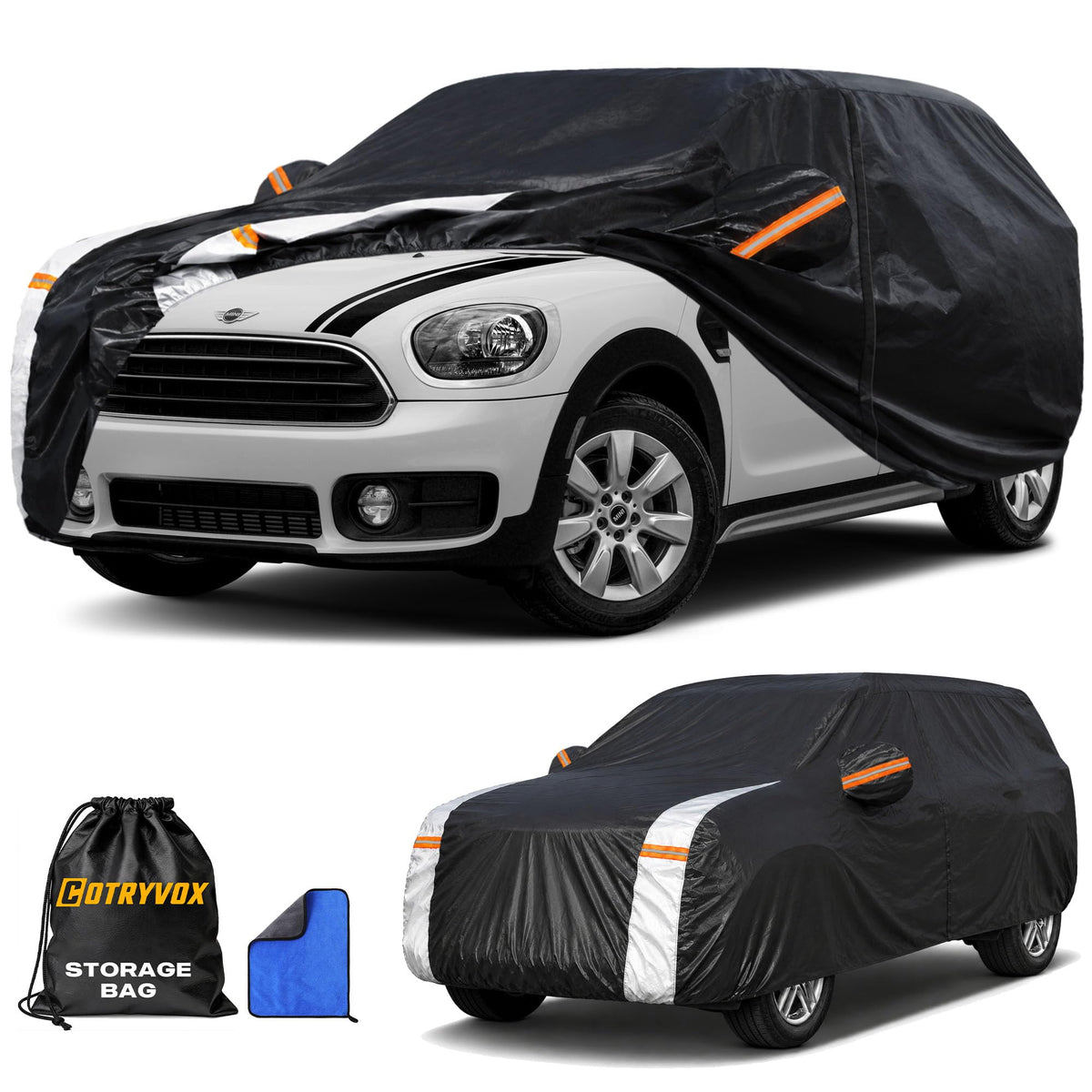 Multi Layers Car Cover Custom Fit for Mini Countryman 2015 (Custom fit Mini Countryman / SUV car cover)