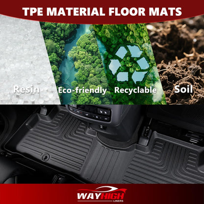 Floor Mats & Cargo Liner for 2025 2026 2027 Kia K4 (BLACK)