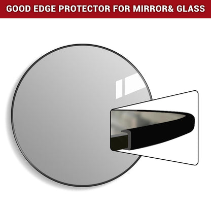 Rubber Edge Trim (Fit 3/16" - L20' / Black)