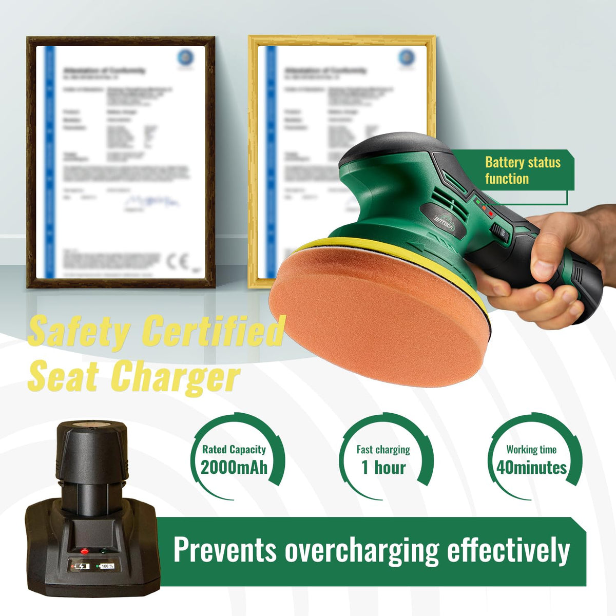 S3 Cordless Car Polishers and Buffers (Original)