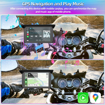 Motorcycle Carplay Screen