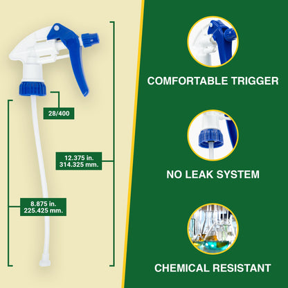Spray Bottle Nozzle Replacement Tops (32 Ounces (Pack of 13) / Blue)