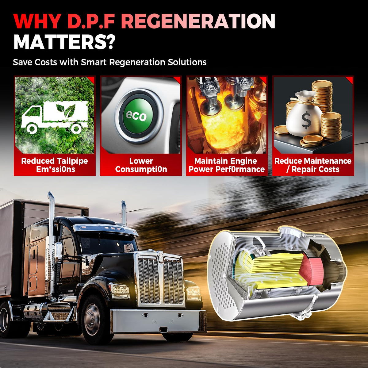 CRP129HD Heavy Duty Truck Scanner (metal)