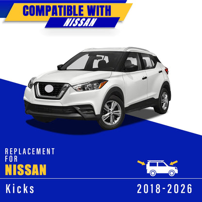 3 Wipers Fits Nissan Kicks 2018 (26"/16"/12")