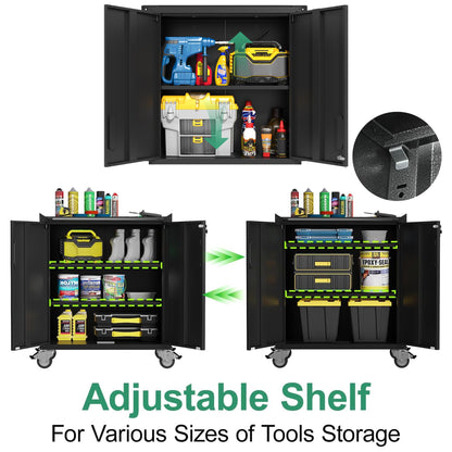 Garage Cabinet System (Black / 10 Pcs-StyleA)