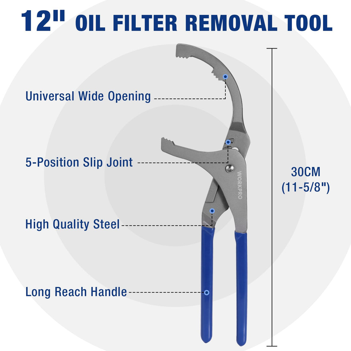 Oil Filter Wrench (Blue)
