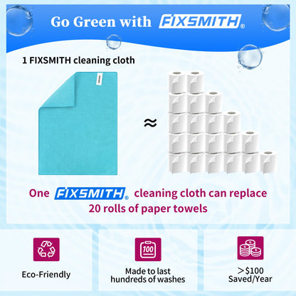 Microfiber Cleaning Cloth (3 Colors Assorted / 48PK)